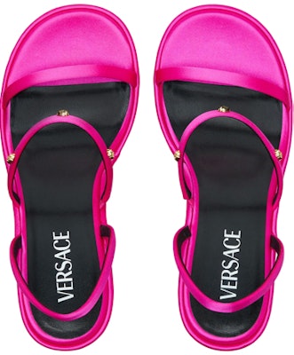 (Women) Versace Medusa High Heel Mule 'Hot Pink' 1004487-1A00619_1PE7V Lookbook (Women) Versace Medusa High Heel Mule 'Hot Pink' 1004487-1A00619_1PE7V