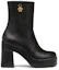 Order (Women) Versace Medusa Leather Platform Ankle Boots 'Black' 1005682-DVT2P_1B00V