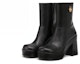 Shop (W) Versace Medusa But Platform Kulit 'Hitam' بوت 1005682-DVT2P_1B00V