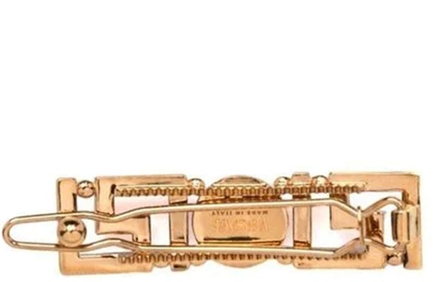 (W) 范思哲女士美杜莎标志金色复古发夹 10111511A006214J110 Lookbook (W) 范思哲女士美杜莎标志金色复古发夹 10111511A006214J110