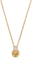 Order (W) VERSACE 美杜莎吊墜金屬項鍊 金色 10091481A006214J110