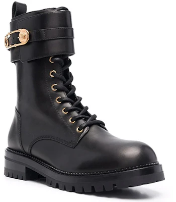 (W) Bottes à Lacets Cheville Versace Medusa Pin ''Noir'' DST419E-DVTA3_KVO41 Order (W) Bottes à Lacets Cheville Versace Medusa Pin ''Noir'' DST419E-DVTA3_KVO41