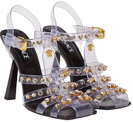 (W) 베르사체 메두사 스터드 힐 샌들 (블랙) 1004489-1A03216_1T32V Order (W) 베르사체 메두사 스터드 힐 샌들 (블랙) 1004489-1A03216_1T32V