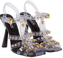 Order (W) Sandali con Tacco Alto Versace Medusa Borchiati ''Nero'' 1004489-1A03216_1T32V