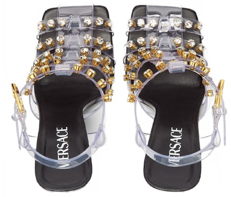 (W) 베르사체 메두사 스터드 힐 샌들 (블랙) 1004489-1A03216_1T32V Lookbook (W) 베르사체 메두사 스터드 힐 샌들 (블랙) 1004489-1A03216_1T32V