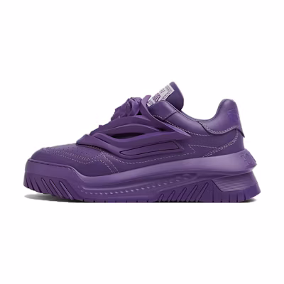 (W) Versace Odissea 'Purple Low-Top'