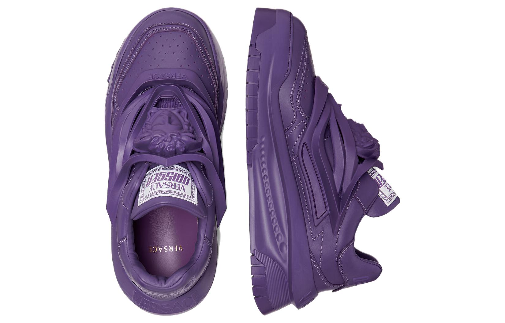 (W) Versace Odissea 'Purple Low-Top' 圖 3