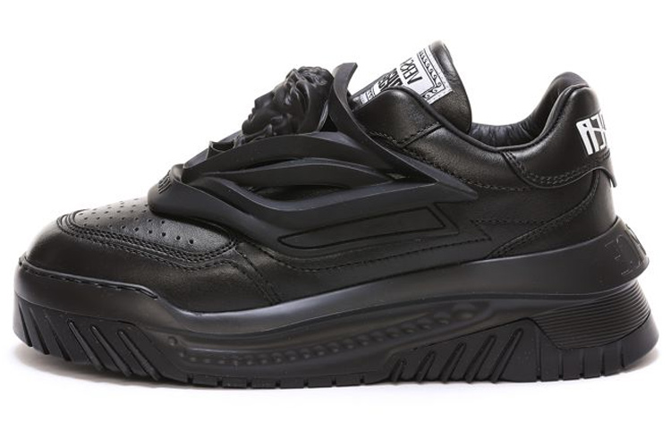 Buy VERSACE范思哲 ODISSEA 低幫 時尚板鞋 女款 黑色