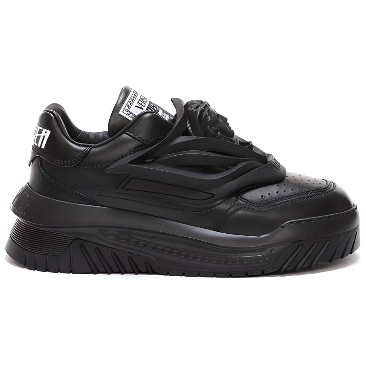 (W) Versace Odissea Caged Rubber Medusa Sneaker 'Black' 圖 2