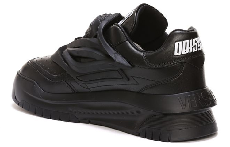 (W) Versace Odissea Caged Rubber Medusa Sneaker 'Black' 圖 5