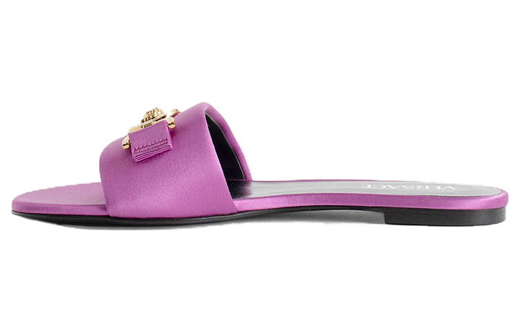 (W) Versace Open Toe Fashion Slide 'Pink'