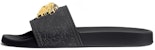 (W) Versace Palazzo Medusa Selipar Kolam 'Hitam' 2021 1004190-DGOM8-KVO41