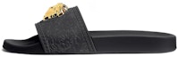 Buy (W) Versace Palazzo Medusa Selipar Kolam 'Hitam' 2021 1004190-DGOM8-KVO41
