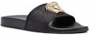 (W) Versace Palazzo Medusa Selipar Kolam 'Hitam' 2021 1004190-DGOM8-KVO41