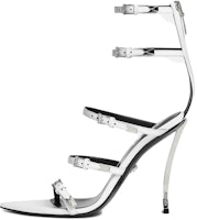 (Women) Versace Pin-Point Pumps Optical White 1009996-DVT2P_1W00P (Women) Versace Pin-Point Pumps Optical White 1009996-DVT2P_1W00P