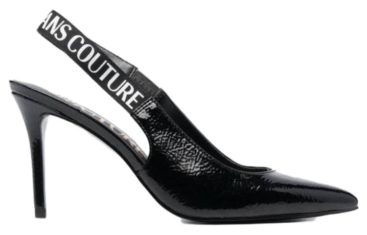 (W) Versace Pointed Toe Stiletto High Heels 'Black' 圖 2