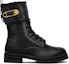 Order (W) Boot Versace Safety Pin Lace-Up 'Hitam' DST419E-DVPS_KVO41