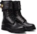 (Women) Versace Safety Pin Lace-Up Boots 'Black' DST419E-DVPS_KVO41