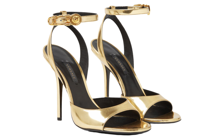 (W) Versace Safety Pin Sandal 'Gold' 圖 3