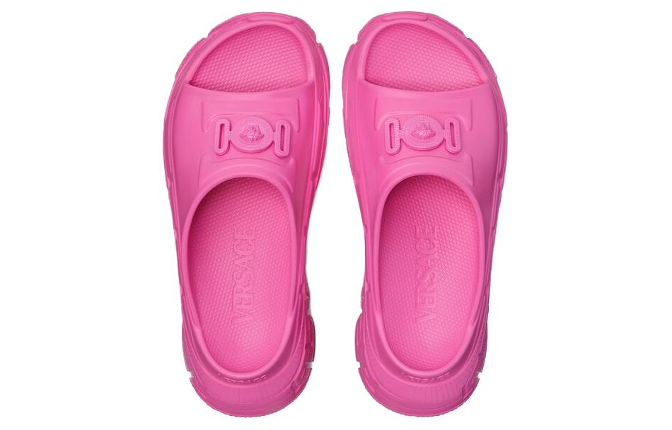 (W) Versace Slide 'Fashion Purple Red' 圖 5