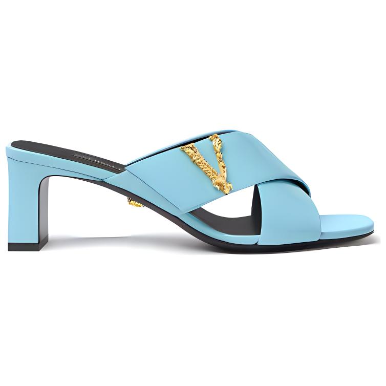 (W) Versace Slide Sandal 'Blue Fashion' 圖 3