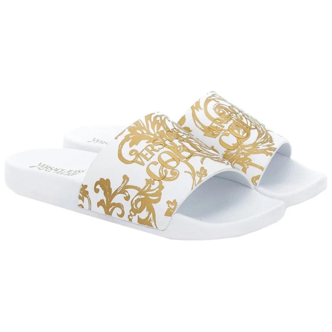 (W) Versace Slide Sandal 'White Fashion CMFT' 圖 3