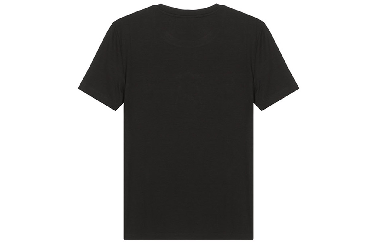 (Women) VERSACE Slim Fit Black T-shirt with Gianni Signature Pattern A88683-A213311-A1008 圖 3