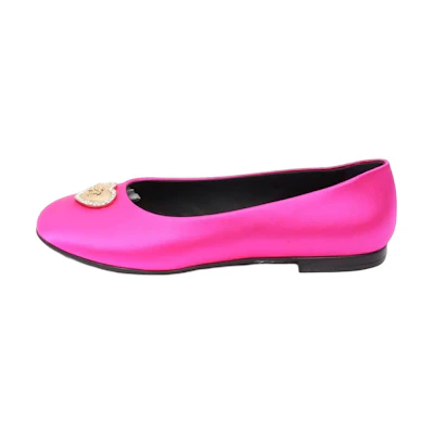 (W) Versace Slip-On Flat 'Pink'