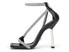 (Women) Versace Slip-On Sandals 'Black Silver' DST529P-DNS8_DNCP (Women) Versace Slip-On Sandals 'Black Silver' DST529P-DNS8_DNCP