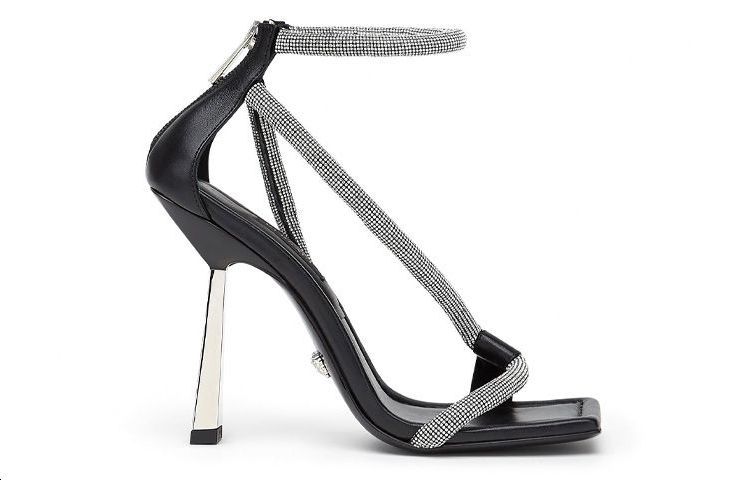 Order VERSACE 范思哲 時尚套穿涼鞋 女款 黑銀
