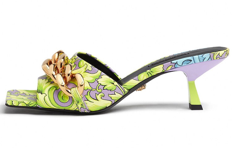 (Women) Versace Slip-On Sandals 'Green Fashion' DST563H-DVB21_5X00V