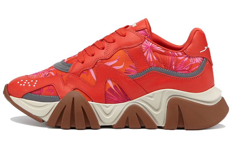 (W) Versace Squalo 'Red Jungle Print'