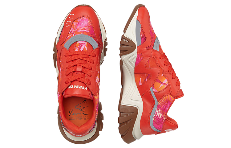 (W) Versace Squalo 'Red Jungle Print' 圖 2