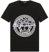 (Women) VERSACE SS21 Medusa Slim Fit Black T-Shirt - Perfect Gift A88682-A213311-A1008 (Women) VERSACE SS21 Medusa Slim Fit Black T-Shirt - Perfect Gift A88682-A213311-A1008