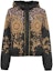 Order (Women) VERSACE SS22 All-Over Print Hooded Jacket Black Long Sleeve 72HAS401-CQS27-G89