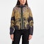 Purchase (Women) VERSACE SS22 All-Over Print Hooded Jacket Black Long Sleeve 72HAS401-CQS27-G89