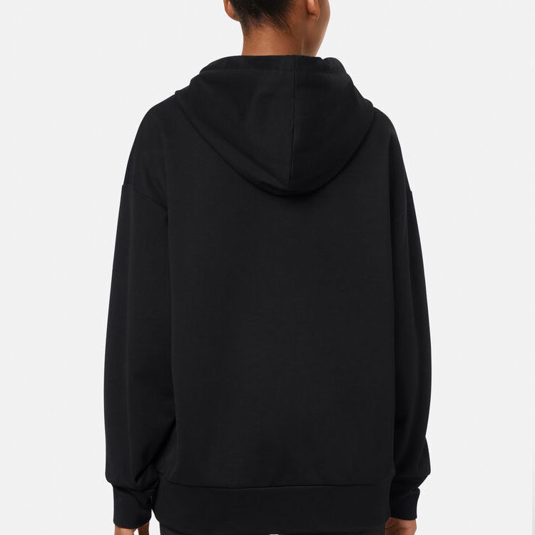 (Women) VERSACE SS22  Black Medusa Music Rhinestone Loose Hoodie. 1003537-1A01174-1B000 圖 4