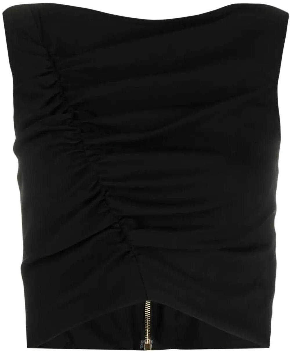 women-versace-ss-22-black-solid-casual-ruched-sleeveless-tank-top-1005912-1-a00523-1-b000