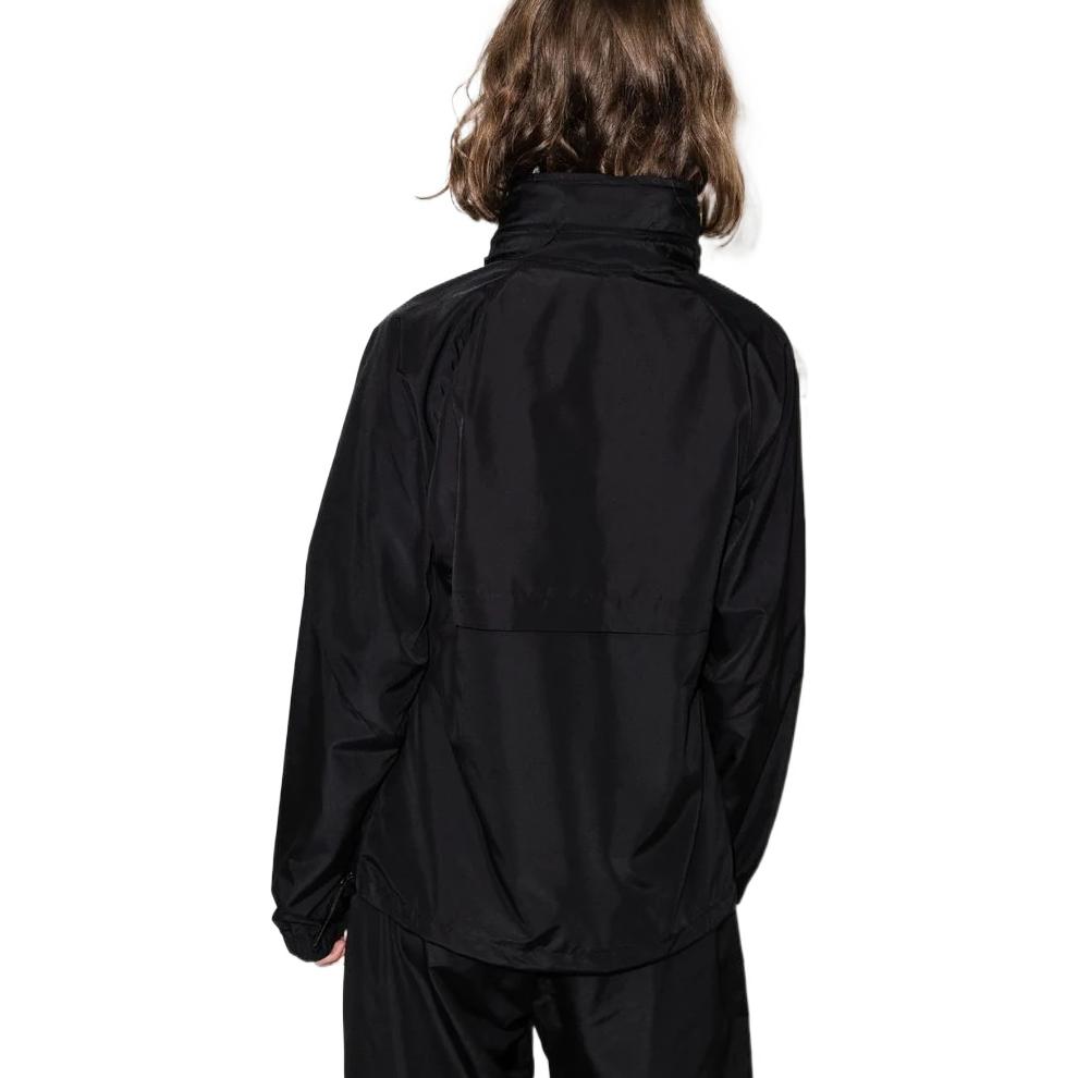 Purchase (Women) VERSACE SS22  Black Solid Logo Print Track Jacket 1004695-1A03231-1B000