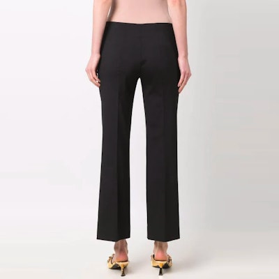 (Women) VERSACE SS22 Black Wool Ankle-Length Suit Pants 1003538-1A00537-1B000 Shop (Women) VERSACE SS22 Black Wool Ankle-Length Suit Pants 1003538-1A00537-1B000