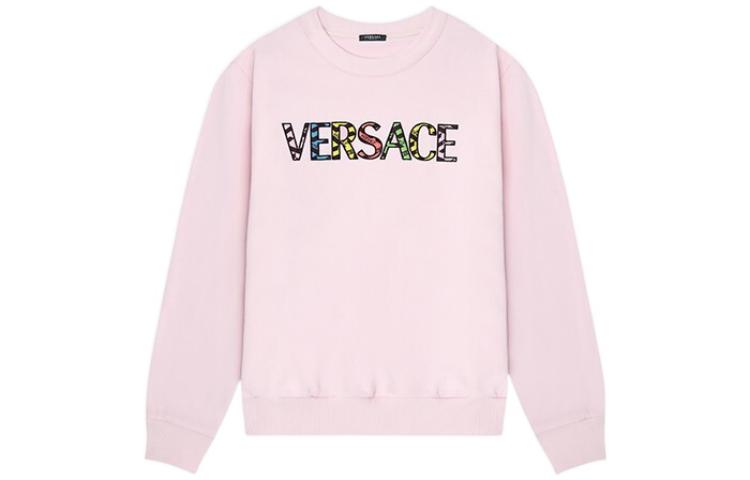 (Women) VERSACE SS22  Pink Logo Printed Sweatshirt. 1004130-1A01812-1PB90 圖 2