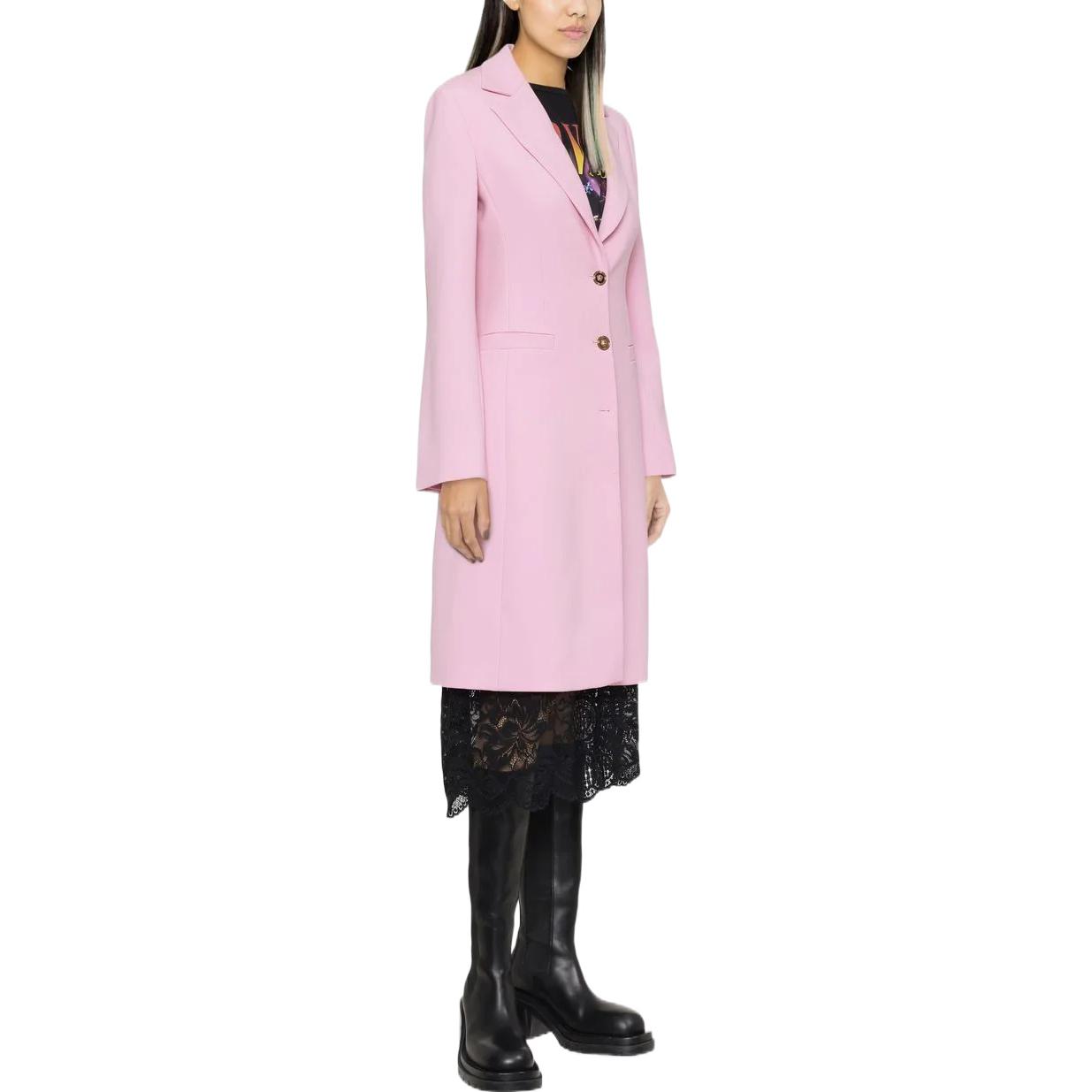 (Women) Versace SS22  Pink Single-Breasted Wool Blazer Jacket. 1005730-1A01798-1PG40 圖 5