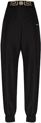 (W) VERSACE SS22 黑色實心標誌印花運動長褲 1004693-1A03231-1B000 Buy (W) VERSACE SS22 黑色實心標誌印花運動長褲 1004693-1A03231-1B000