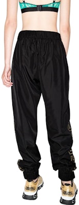 (W) VERSACE SS22 黑色實心標誌印花運動長褲 1004693-1A03231-1B000 Purchase (W) VERSACE SS22 黑色實心標誌印花運動長褲 1004693-1A03231-1B000