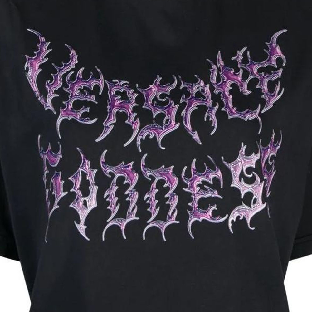 (Women) VERSACE SS23  Black Crewneck Short Sleeve T-Shirt 1009548-1A07261-1B000 圖 6