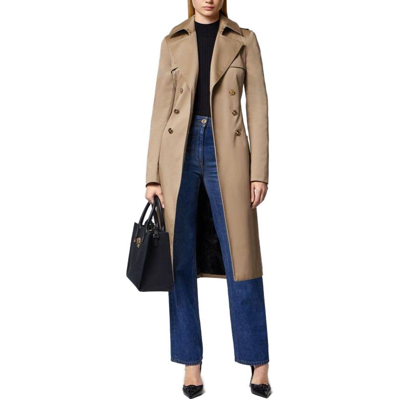 (Women) VERSACE SS23  High-Waisted Straight-Leg Jeans Blue 1011519-1A07079-1D100 圖 3