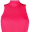 Sizing (W) VERSACE SS23 純色無袖針織背心 - 粉色 1009833-1A07082-1PM60