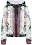 Buy (Women) VERSACE SS23 Floral Satin Hooded Bomber Jacket Multicolor 74HAS40-1CQS52-31G03
