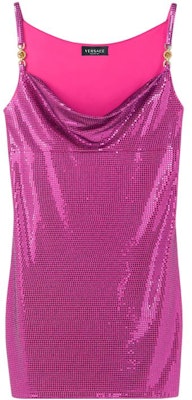 (Women) VERSACE SS23 Purple Sequined Draped Sleeveless Mini Dress for Women 1009192-1A00572-1PF00 Buy (Women) VERSACE SS23 Purple Sequined Draped Sleeveless Mini Dress for Women 1009192-1A00572-1PF00