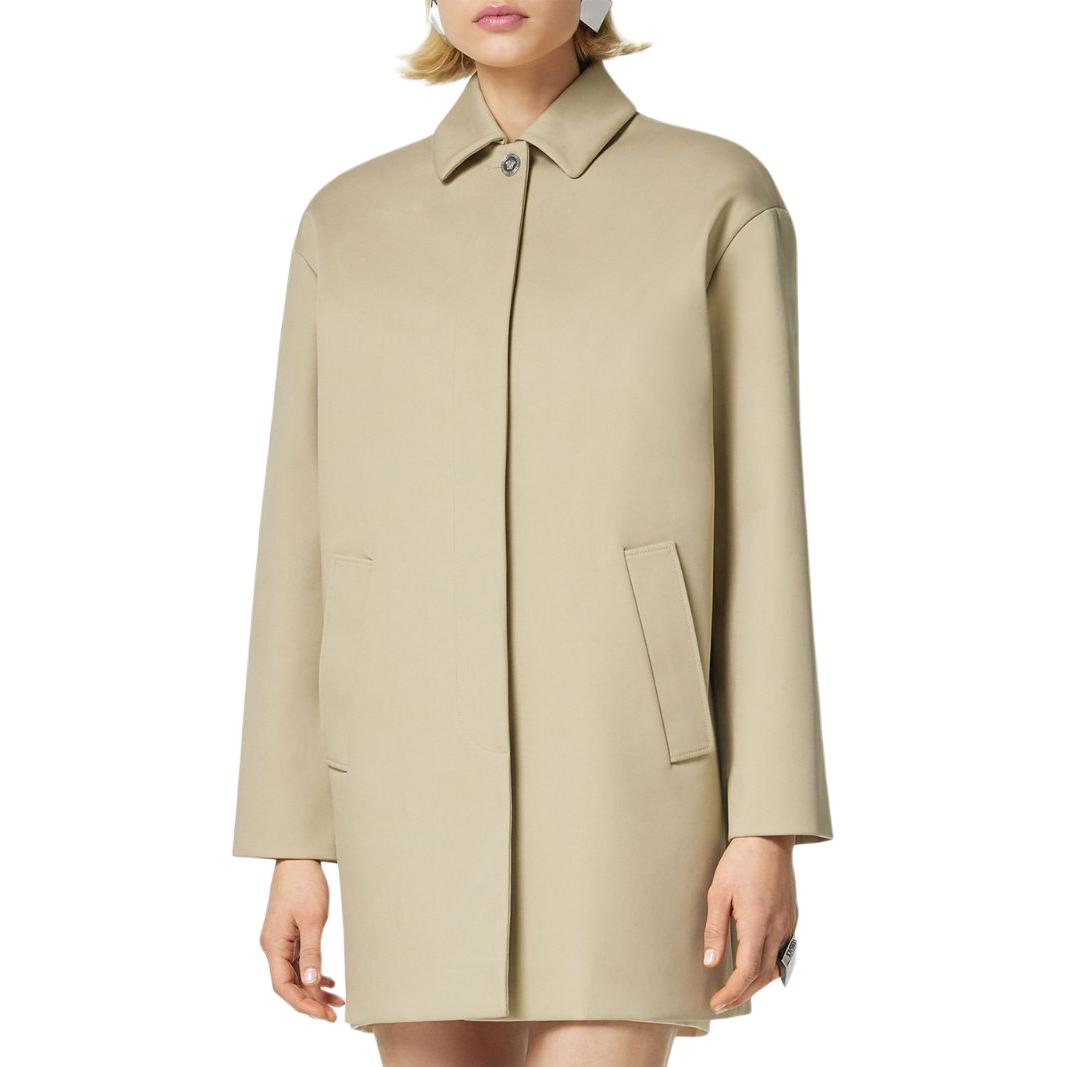 Purchase (W) 范思哲 SS24 米色单排扣长袖外套. 1015077-1A10770-1KD40